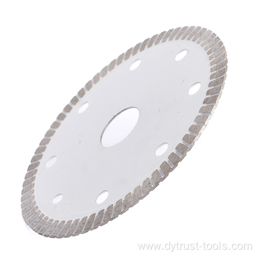 Saw Blade Ultra-thin 1.1mm Chrome Vanadium Steel Substrate 105-230mm Hot Pressed Rock Slab Cutting Disc